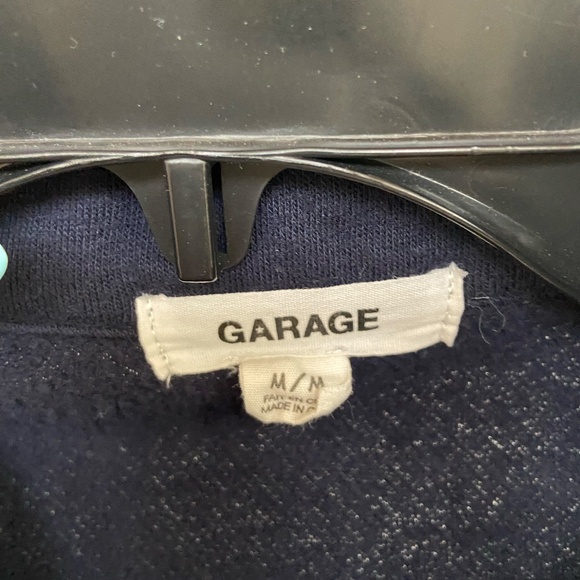 Garage Cropped Button Sweater- Size Medium - Picture 2 of 5